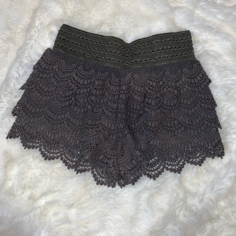 Green skort